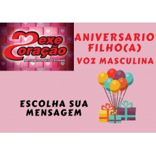 Aniversário Filho - voz Masculina